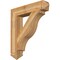 Ekena Millwork Funston Arts & Crafts Rough Sawn Bracket, Western Red Cedar, 6"W x 32"D x 36"H BKT06X32X36FST03RWR - alternate 1